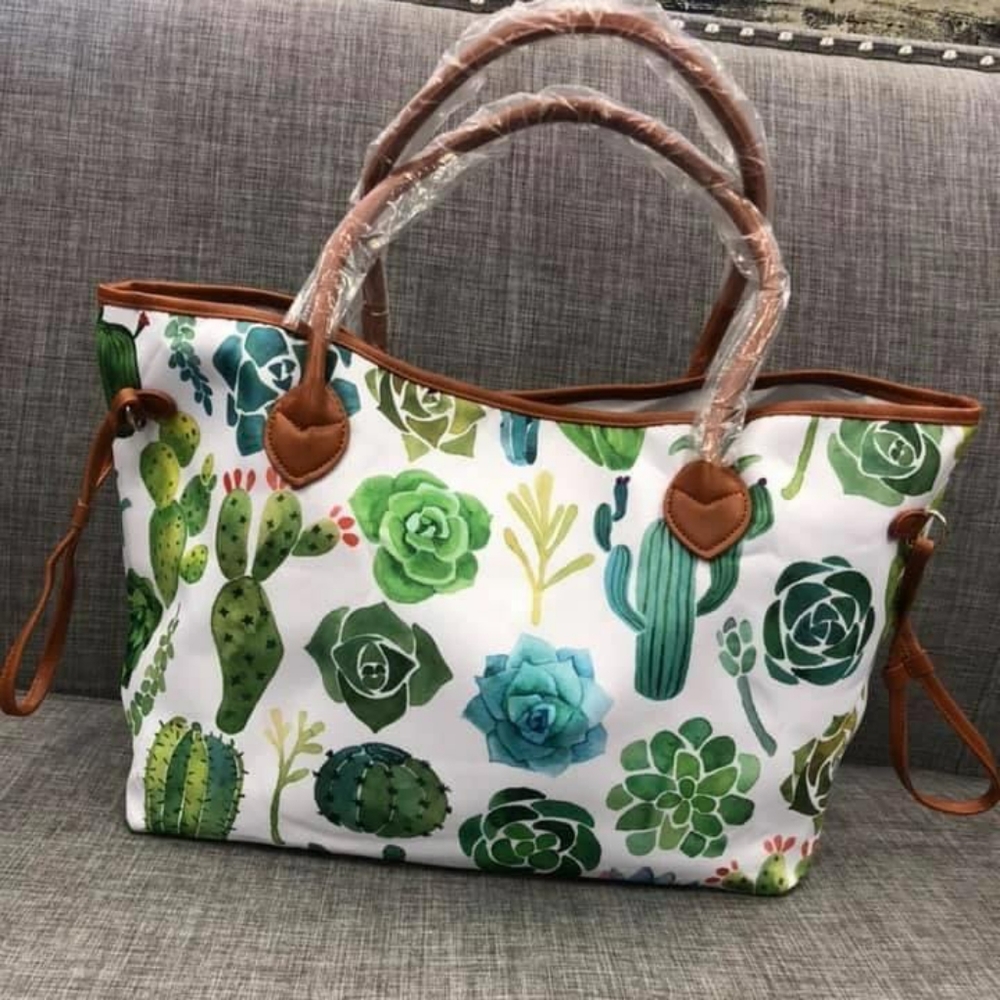Cactus Blossom Tote